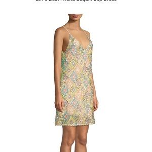 Le Superb Girls Best Friend Sequin Slip Dress